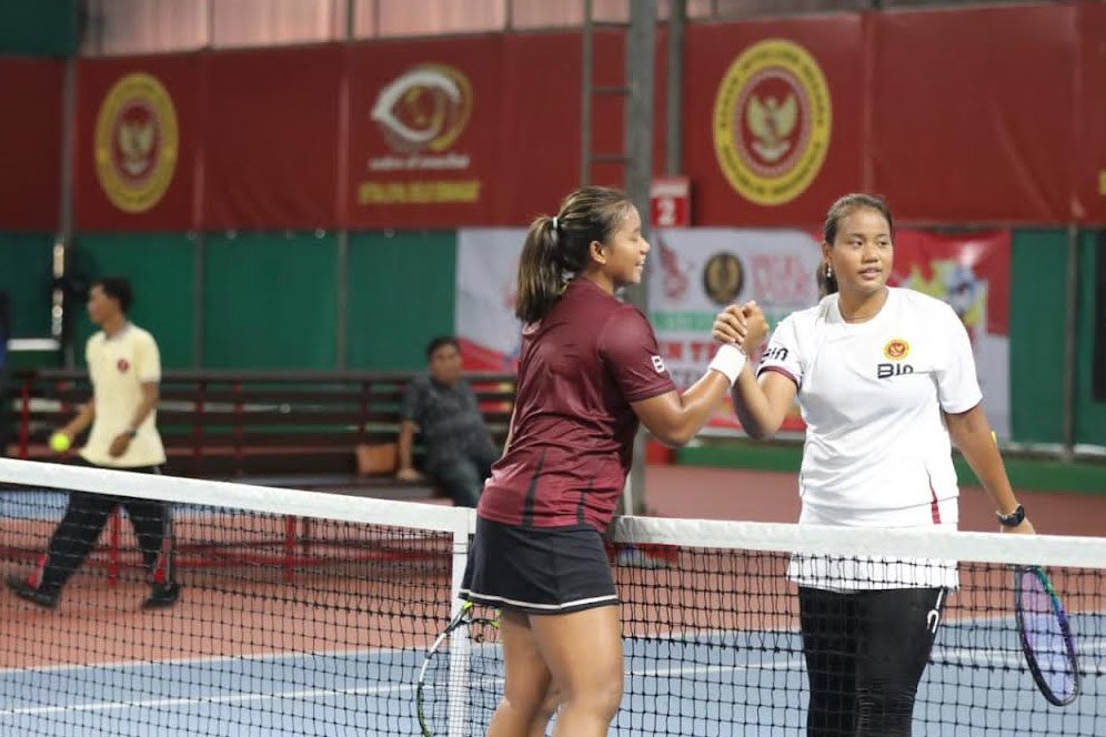 Mantap! Atlet BIN Juarai Nomor Tunggal Putri Turnamen Tenis Nasional