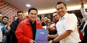 Erick Thohir-Zainudin Amali Didukung Jadi Ketum dan Waketum PSSI oleh Asprov Sulsel Erick Thohir-Zainudin Amali Didukung Jadi Ketum dan Waketum PSSI oleh Asprov Sulsel