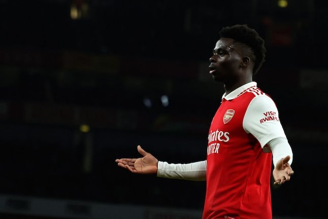 Bukayo Saka Sejajar Freddie Ljunberg dan Thierry Henry