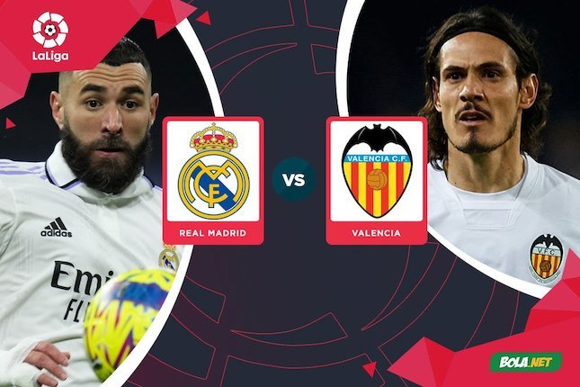 Live Streaming La Liga Real Madrid vs Valencia Hari ini, 3 Februari 2023