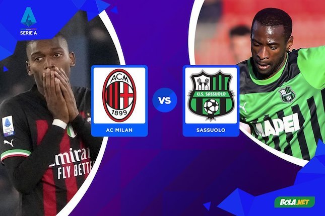 Prediksi Starting XI AC Milan vs Sassuolo