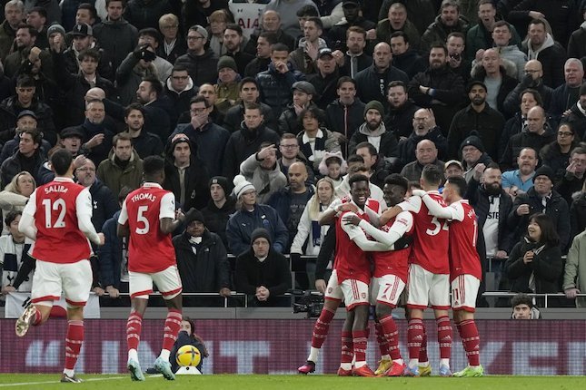 Hasil Tottenham vs Arsenal: Skor 0-2