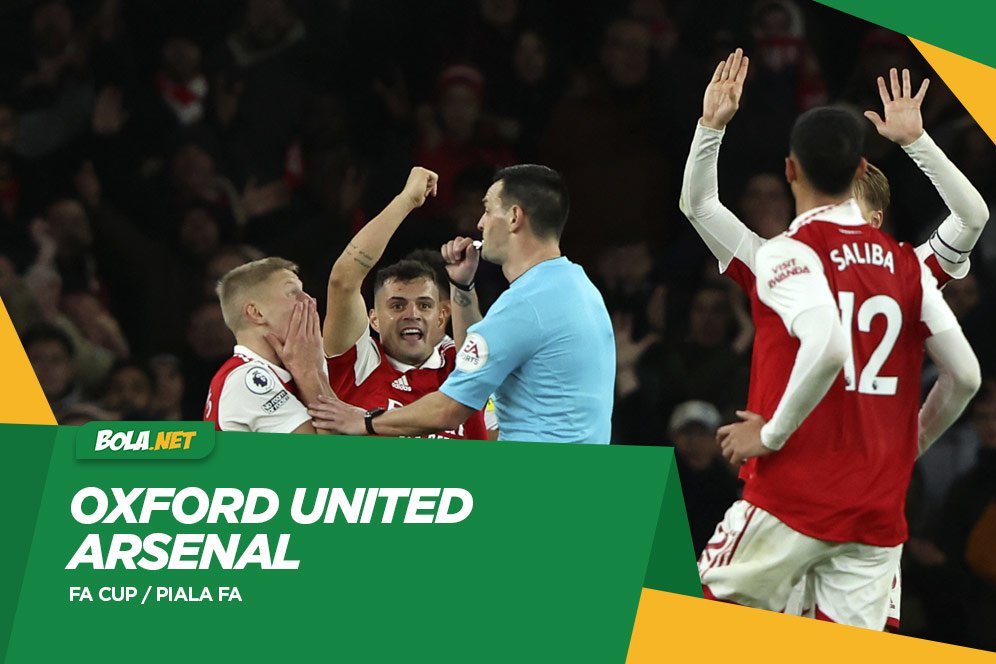 Prediksi Oxford United vs Arsenal 10 Januari 2023