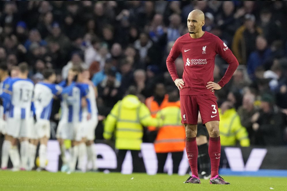 Liverpool Dipermalukan Brighton, Suara Fans: Kembali ke Jaman Kegelapan! Udah Main Lato-lato Aja, Jangan Main Bola!