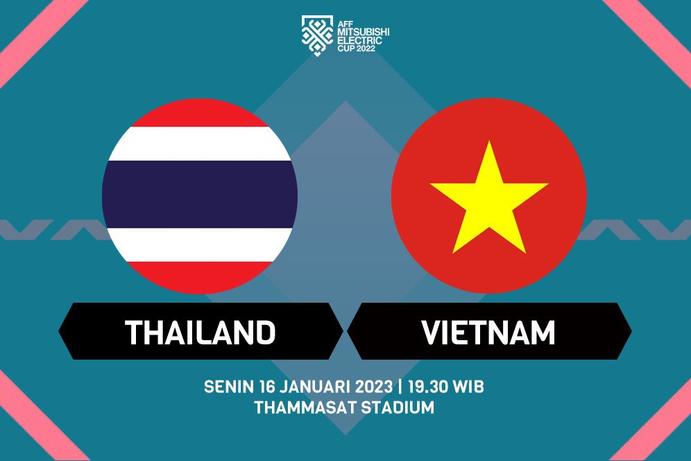 Prediksi Piala AFF: Thailand vs Vietnam 16 Januari 2023