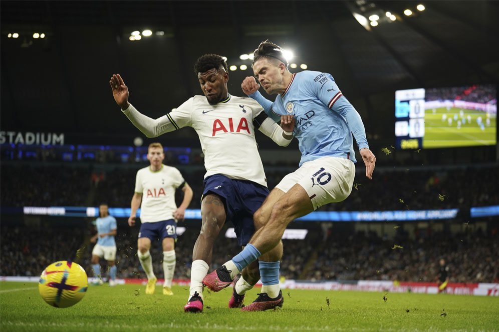 Momen VAR di Laga Manchester City vs Tottenham