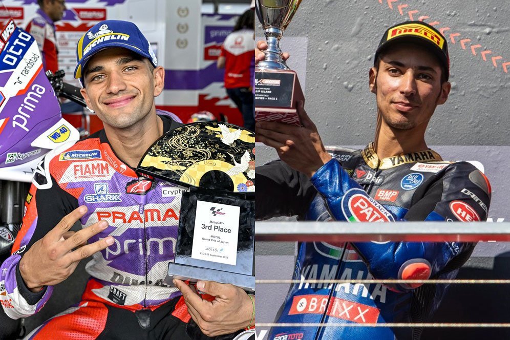 Jorge Martin vs Toprak Razgatlioglu: Head-to-Head Calon Rider Monster Yamaha di MotoGP 2024