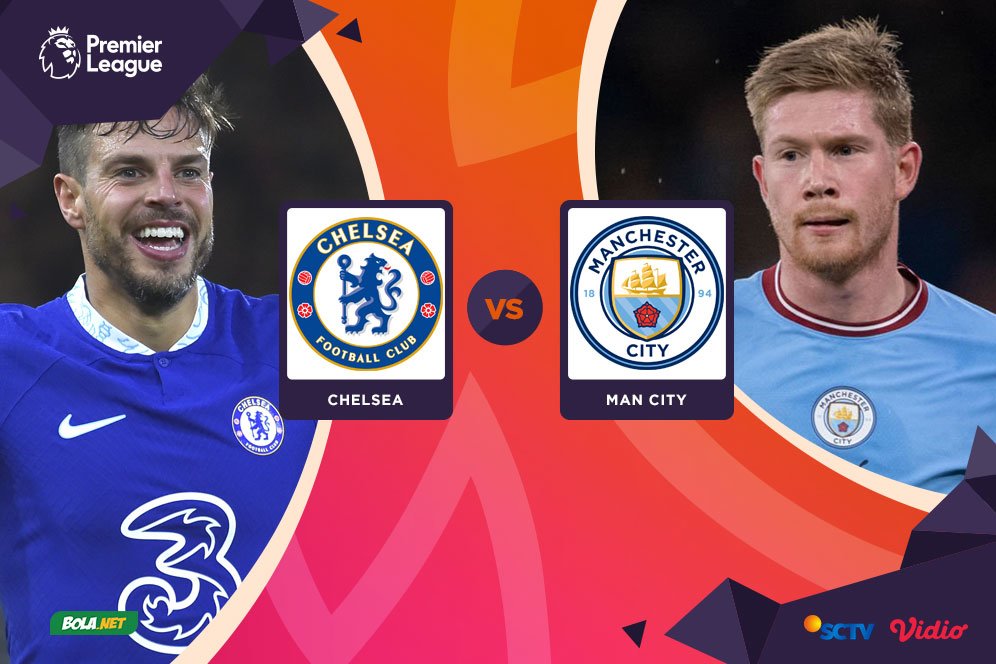 Live Streaming Chelsea vs Manchester City di Vidio Hari Ini, 6 Januari 2023