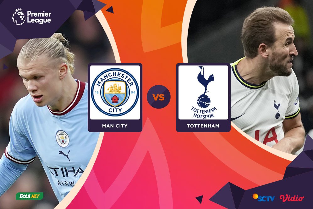 Live Streaming Premier League di Vidio: Manchester City vs Tottenham Hari Ini, 19 Januari 2023 Live Streaming Premier League di Vidio: Manchester City vs Tottenham Hari Ini, 19 Januari 2023