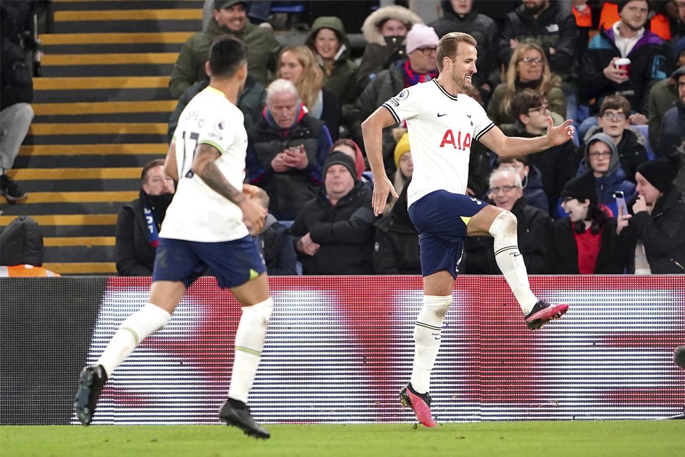 Cetak Brace Lawan Crystal Palace, Harry Kane Cetak Rekor Lagi!