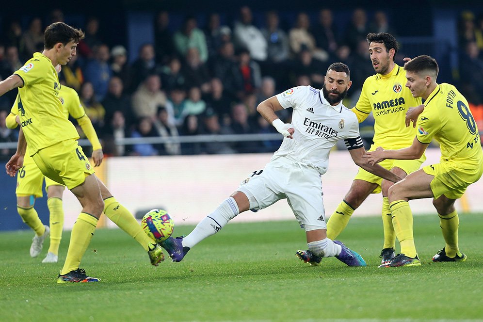 Hasil Villarreal vs Real Madrid: Skor 2-1