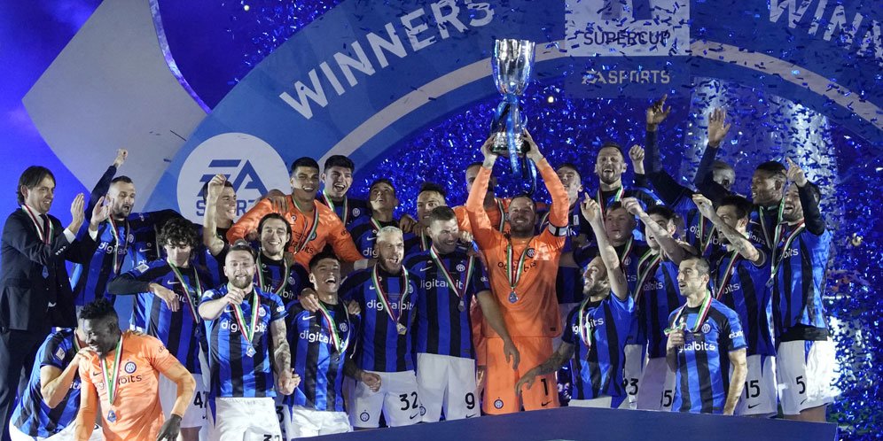 Inter Milan Hajar AC Milan Dan Juara Supercoppa Italiana, Menang Piala ...