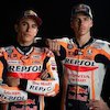 Foto: Penampilan Perdana Marc Marquez dan Joan Mir di Repsol Honda Jelang MotoGP 2023