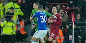 Gelut! Keributan Antarpemain Warnai Kerasnya Derby Merseyside Liverpool vs Everton