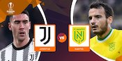 Live Streaming Liga Europa Juventus vs Nantes di Vidio Hari ini, 17 Februari 2023