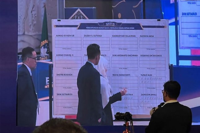 Hasil Lengkap Pemilihan Ulang Wakil Ketua Umum PSSI