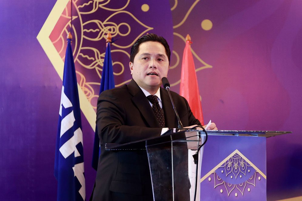 Dibahas di Sarasehan Sepak Bola, Erick Thohir Optimistis Masa Depan Kompetisi Indonesia!