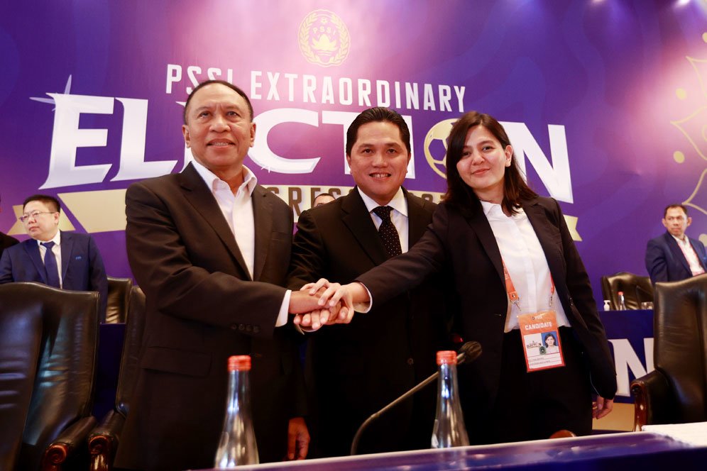 Erick Thohir Beri Selamat kepada Waketum PSSI Terpilih