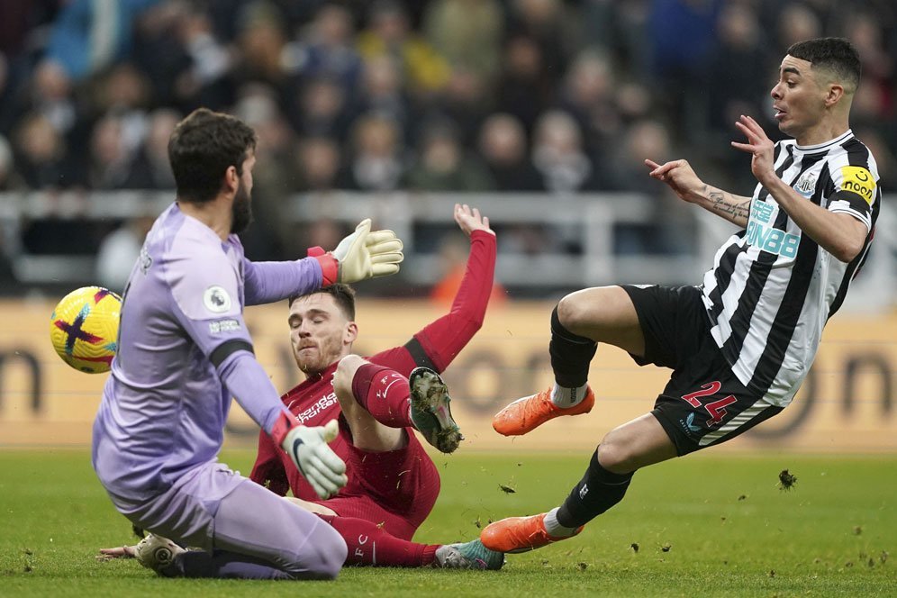 Man of the Match Newcastle vs Liverpool: Alisson Becker