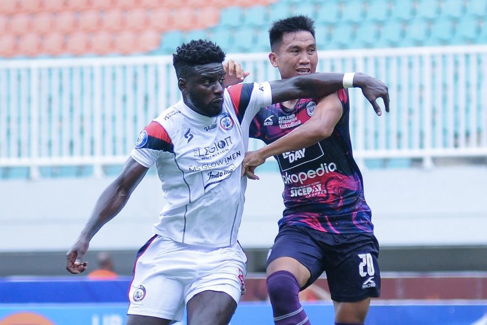 Dedik 'Drogba' Cemerlang, Arema FC Raih Comeback Atas RANS Nusantara FC