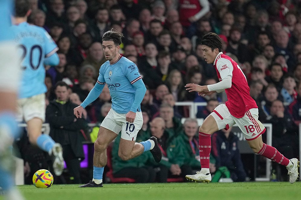 5 Momen Terbaik Saat Manchester City Hajar Arsenal