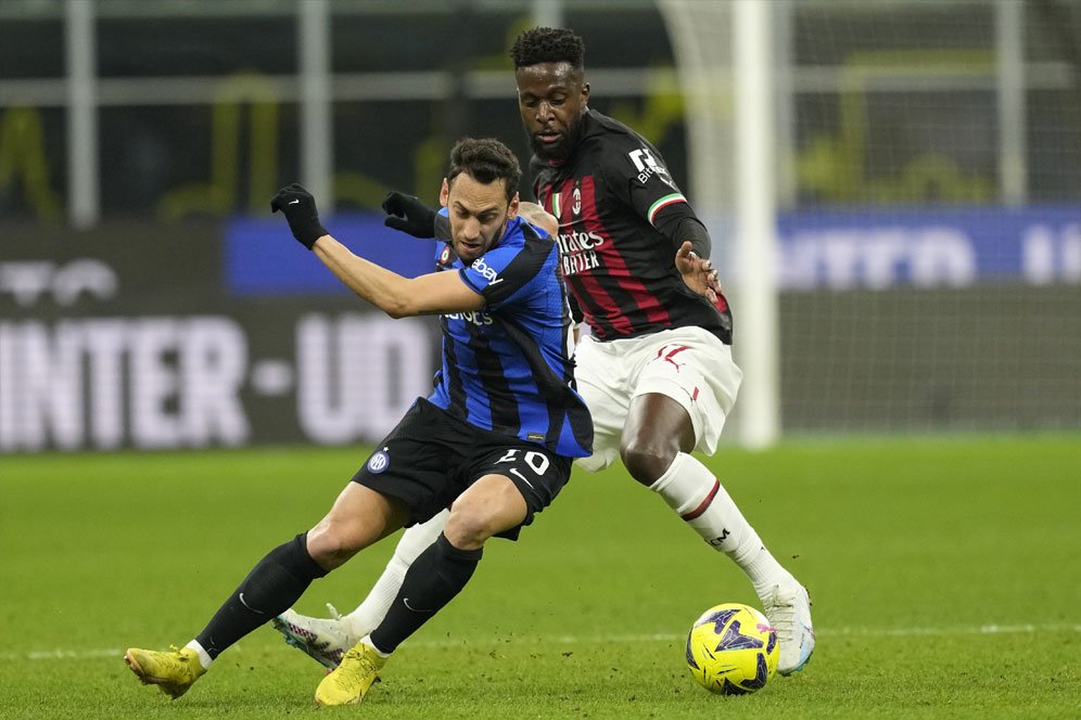 Hasil Inter Milan vs AC Milan: Skor 1-0