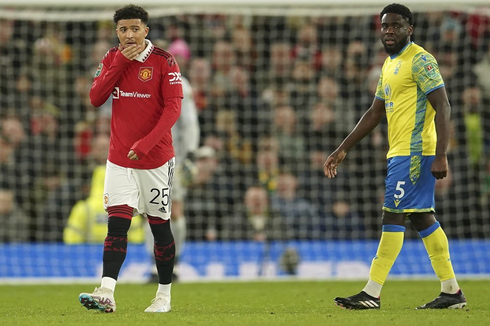 Lakukan Pelanggaran Disiplin, Manchester United Resmi Skors Jadon Sancho