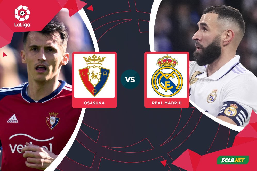 Prediksi Osasuna vs Real Madrid 19 Februari 2023