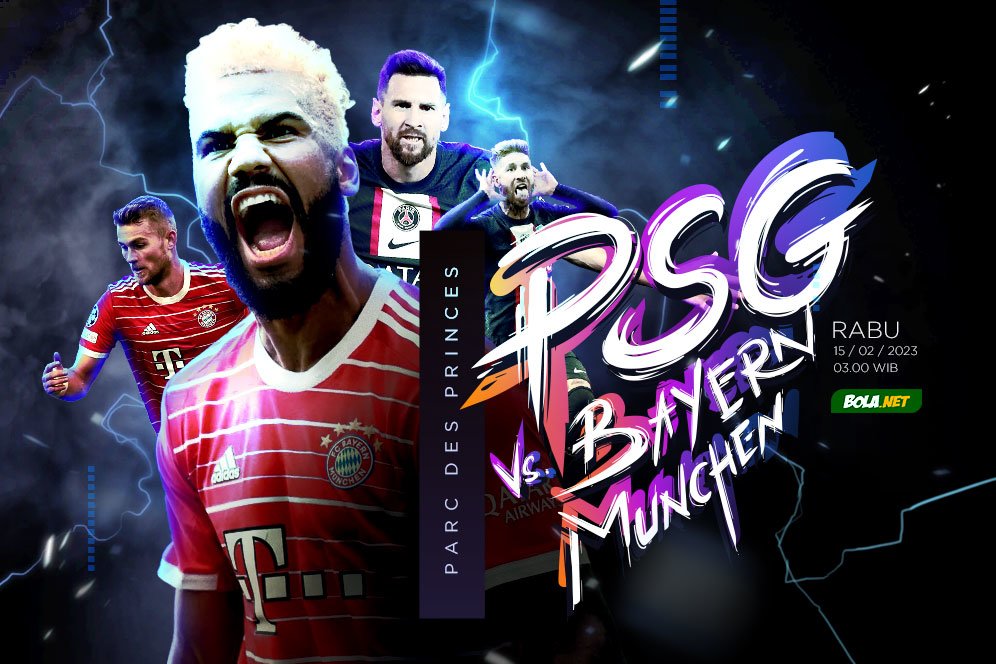 Jadwal dan Link Streaming Liga Champions PSG vs Bayern Munchen di Vidio Hari Ini, 15 Februari 2023