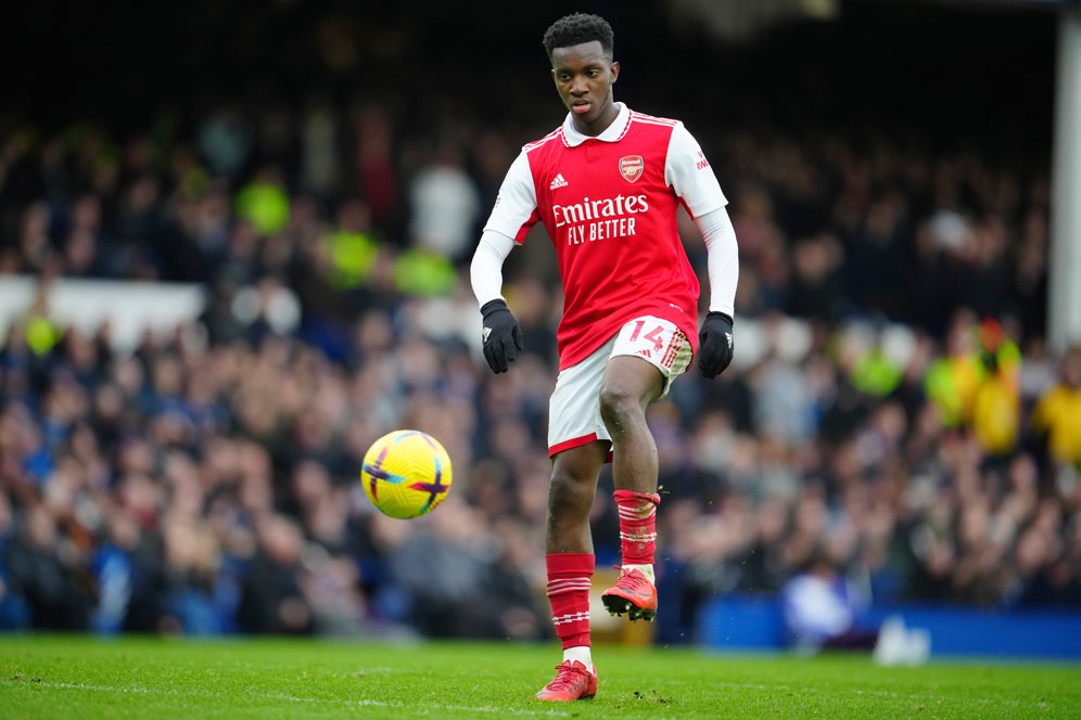 Eddie Nketiah Dianggap Beruntung Tak Dapat Kartu Merah Saat Lawan Tottenham