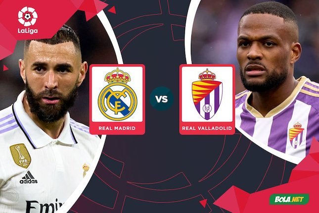 Link Live Streaming Real Madrid vs Valladolid di Vidio