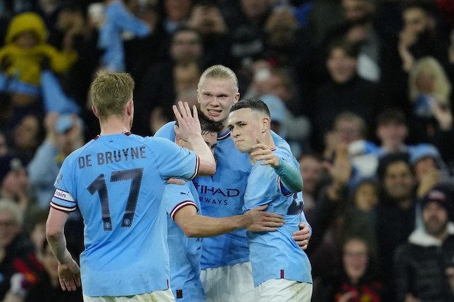 Hasil Manchester City vs Burnley: Skor 6-0