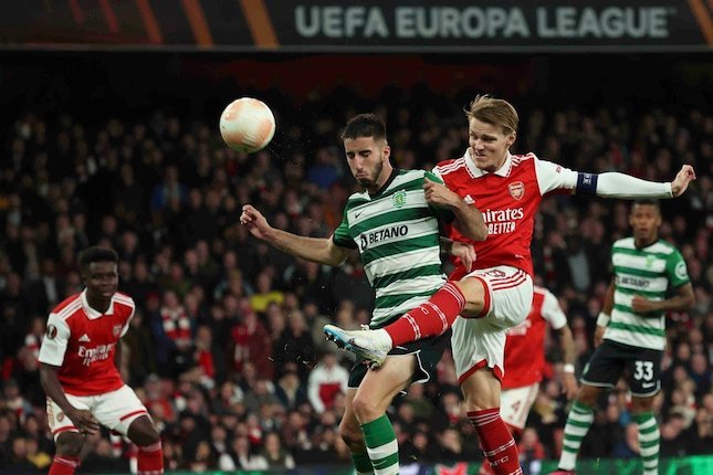 Hasil Arsenal vs Sporting Lisbon: Skor 1-1 (Agg. 3-3) Pen. 3-5