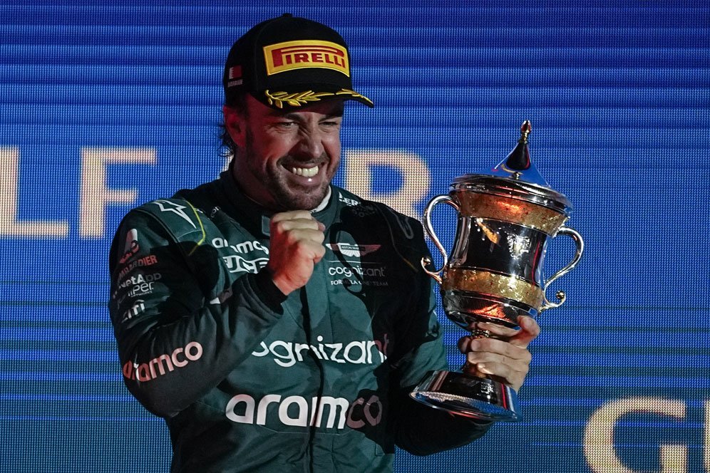 Fernando Alonso Ngaku Kaget Aston Martin Bisa Sabet Podium di F1 GP Bahrain