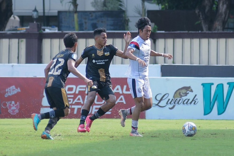 Sama Kuat, Arema FC dan Dewa United Harus Puas Berbagi Angka