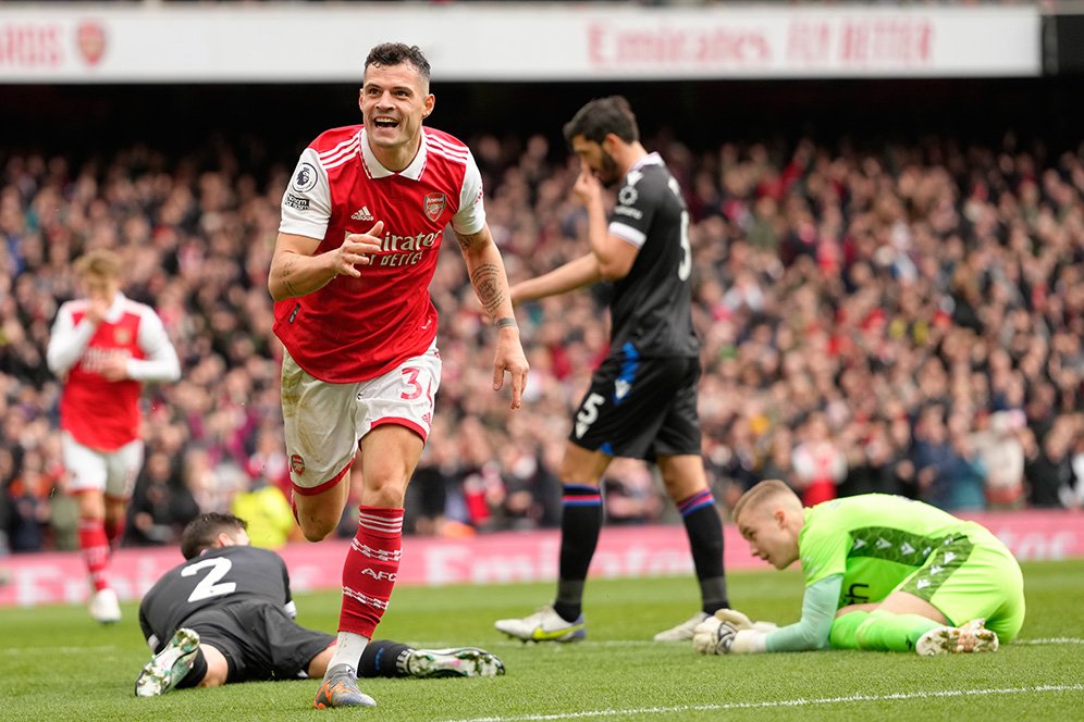 Hasil Arsenal vs Crystal Palace: Skor 4-1