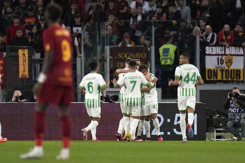 Hasil AS Roma vs Sassuolo: Skor 3-4