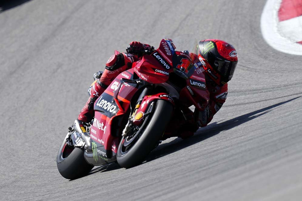 Hasil Latihan Bebas MotoGP Argentina: Pecco Bagnaia dan Marco Bezzecchi Tercepat