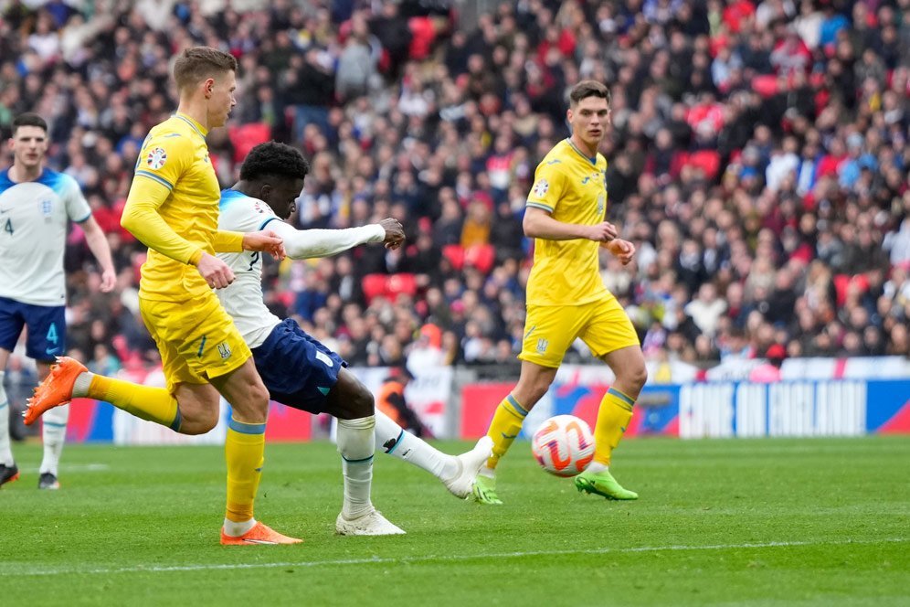 Man of the Match Inggris vs Ukraina: Bukayo Saka