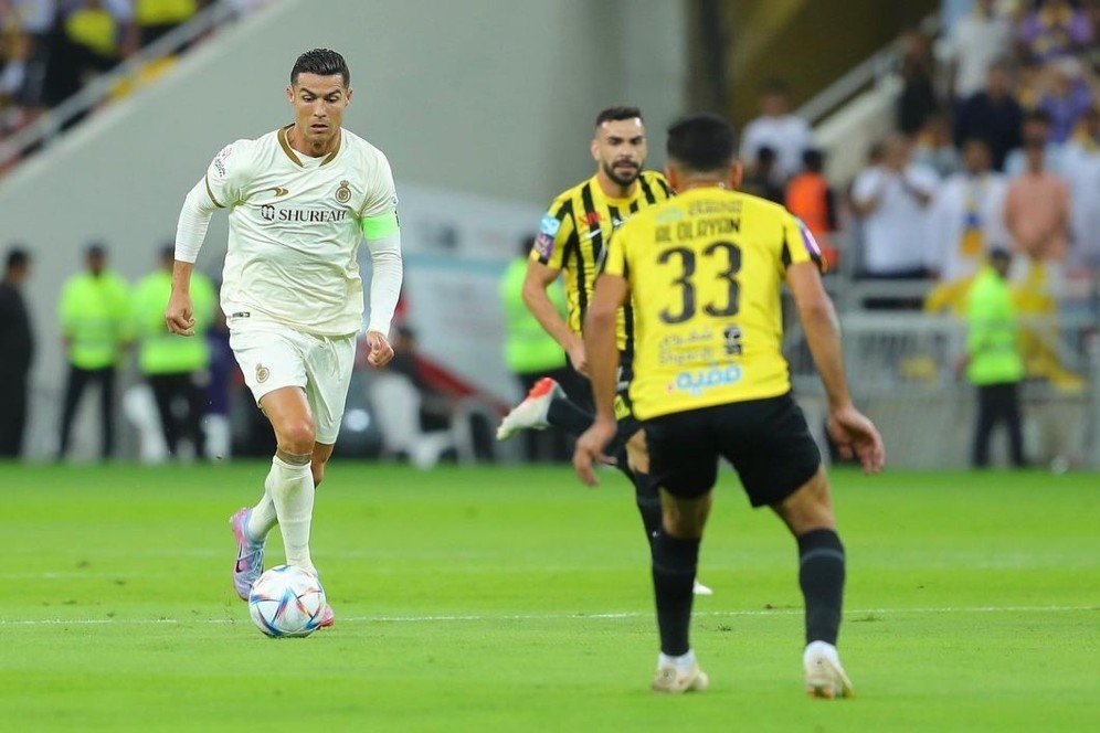 Cristiano Ronaldo Main Penuh, Al Nassr Tumbang dari Al Ittihad dan Kehilangan Puncak Klasemen