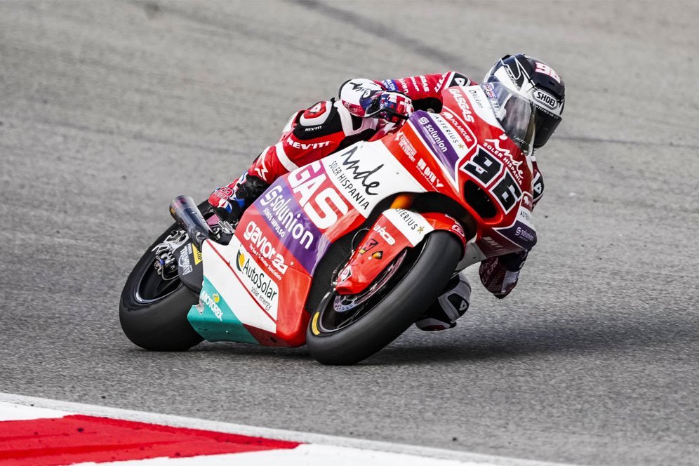 Hasil Kualifikasi Moto2 India: Bekuk Pedro Acosta, Jake Dixon Raih Pole