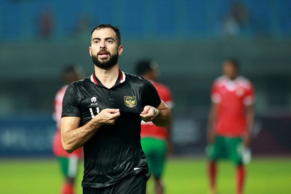 VIDEO: Jordi Amat Dedikasikan Gol Perdananya di Timnas Indonesia untuk Anaknya