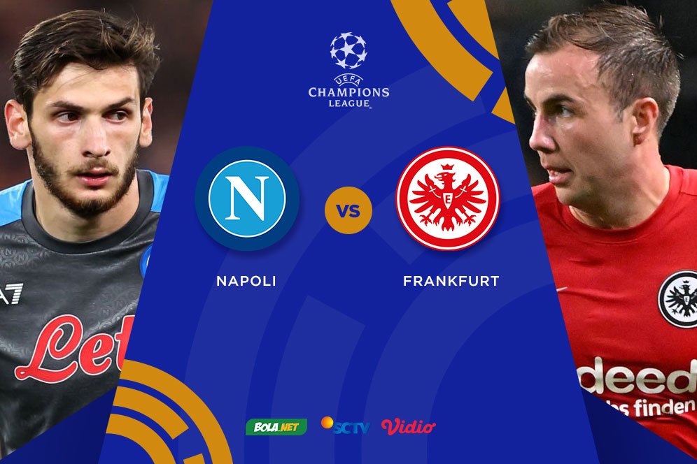 Prediksi Napoli vs Eintracht Frankfurt 16 Maret 2023