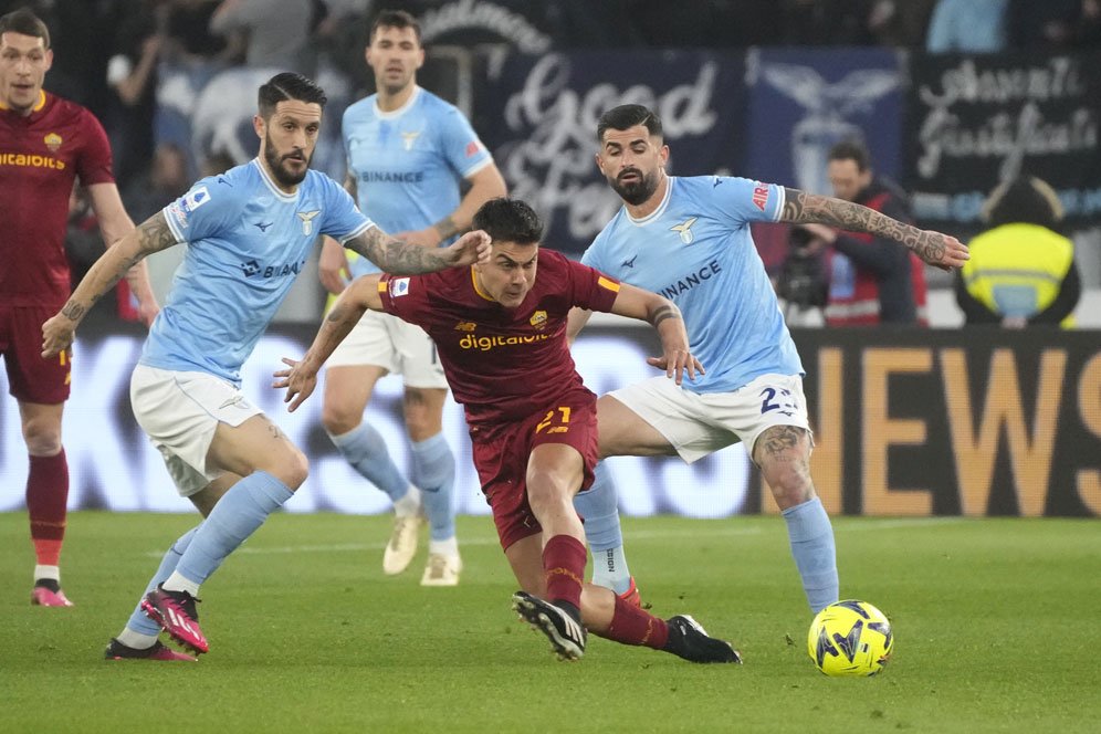 Hasil Lazio vs AS Roma: Skor 1-0