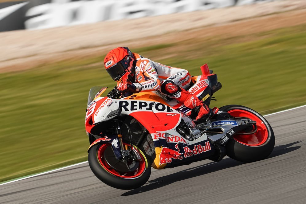 Hasil Kualifikasi MotoGP Portugal: Marc Marquez Sabet Pole, Bekuk Pecco Bagnaia