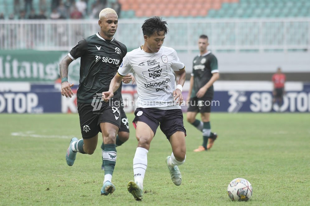 Saksikan Lagi, Gol Bruno Dybal yang Bawa Persikabo Perpanjang Derita RANS Nusantara FC