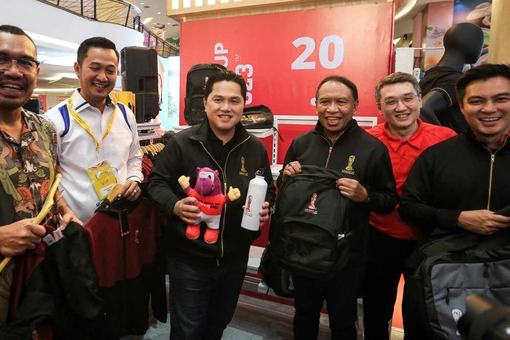 Erick Thohir Luncurkan Merchandise Piala Dunia U-20 2023