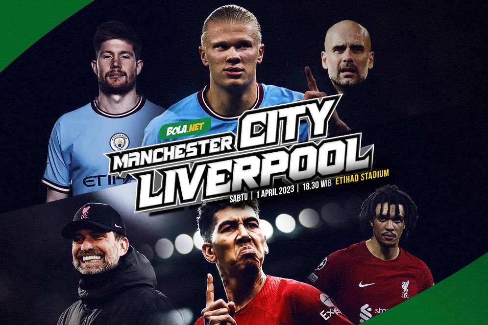 Prediksi Manchester City vs Liverpool 1 April 2023