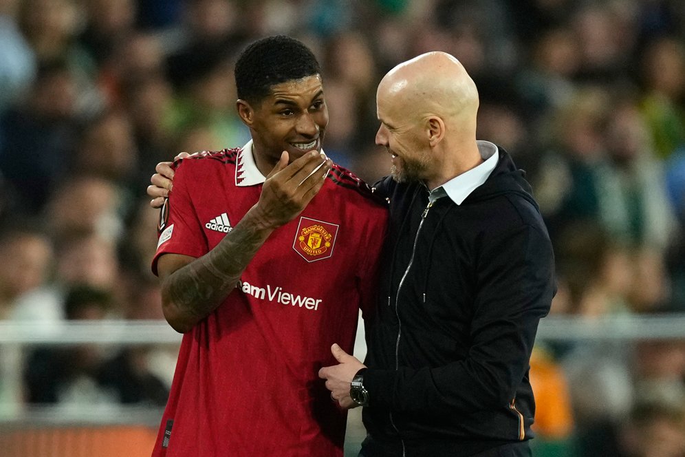 Erik ten Hag, Sosok di Balik Kebangkitan Marcus Rashford