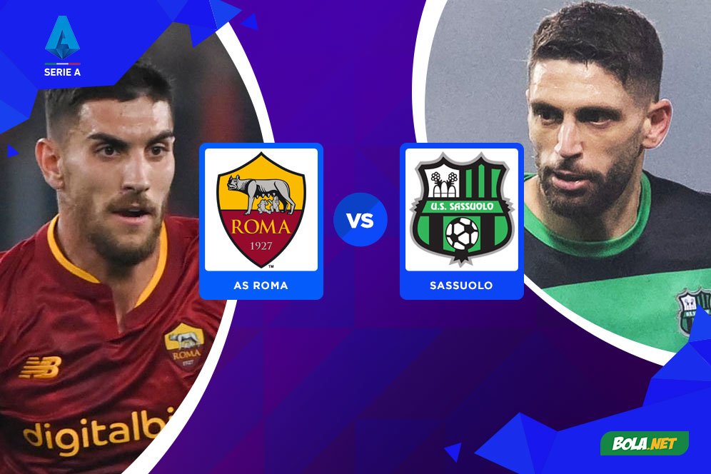 Prediksi AS Roma vs Sassuolo 13 Maret 2023